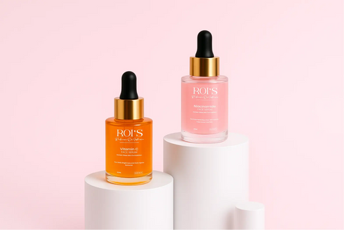 Vitamin C Serum + Niacinamide Serum Duo ROI Cosmetics