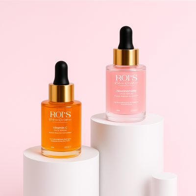 duo pack of vitamin c and niacinamide serum