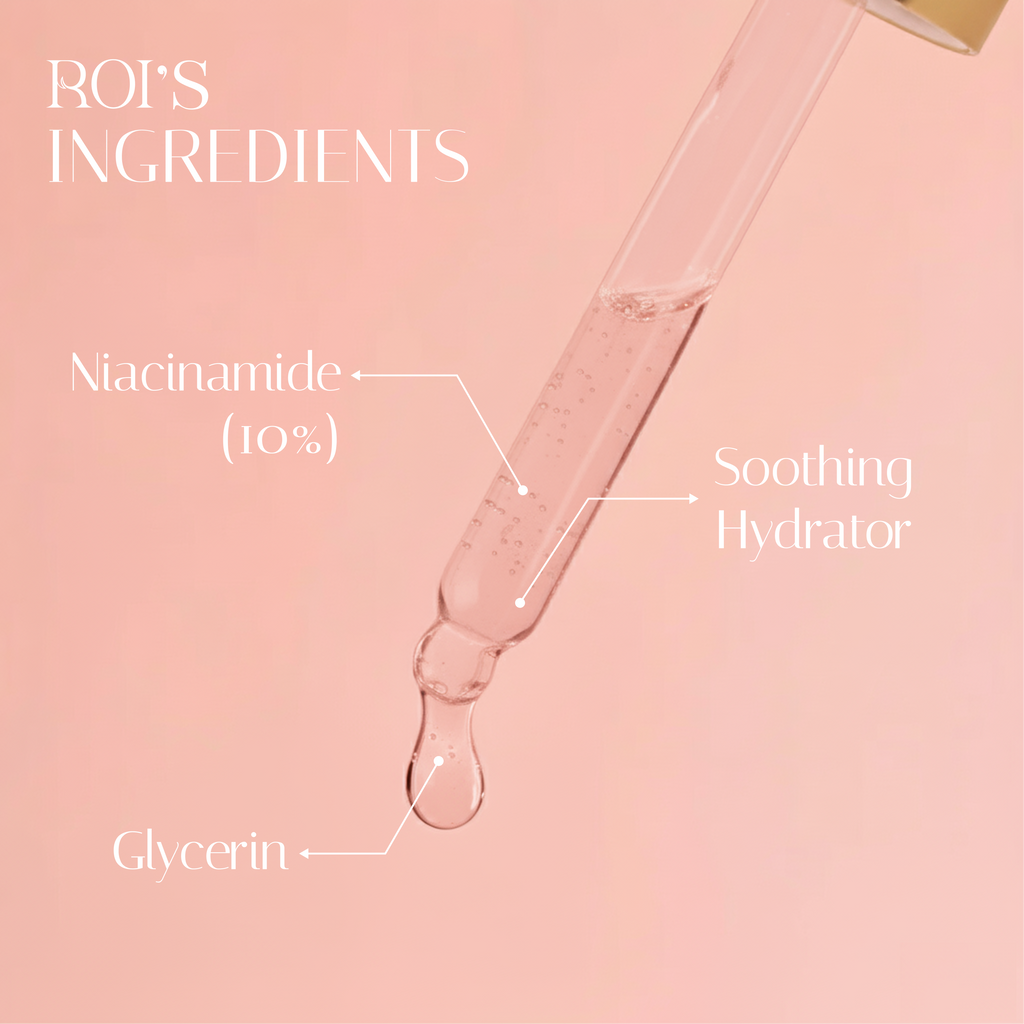 10% Niacinamide Serum - Korean Clinical Pore Refining Treatment - ROI'S SKINCARE