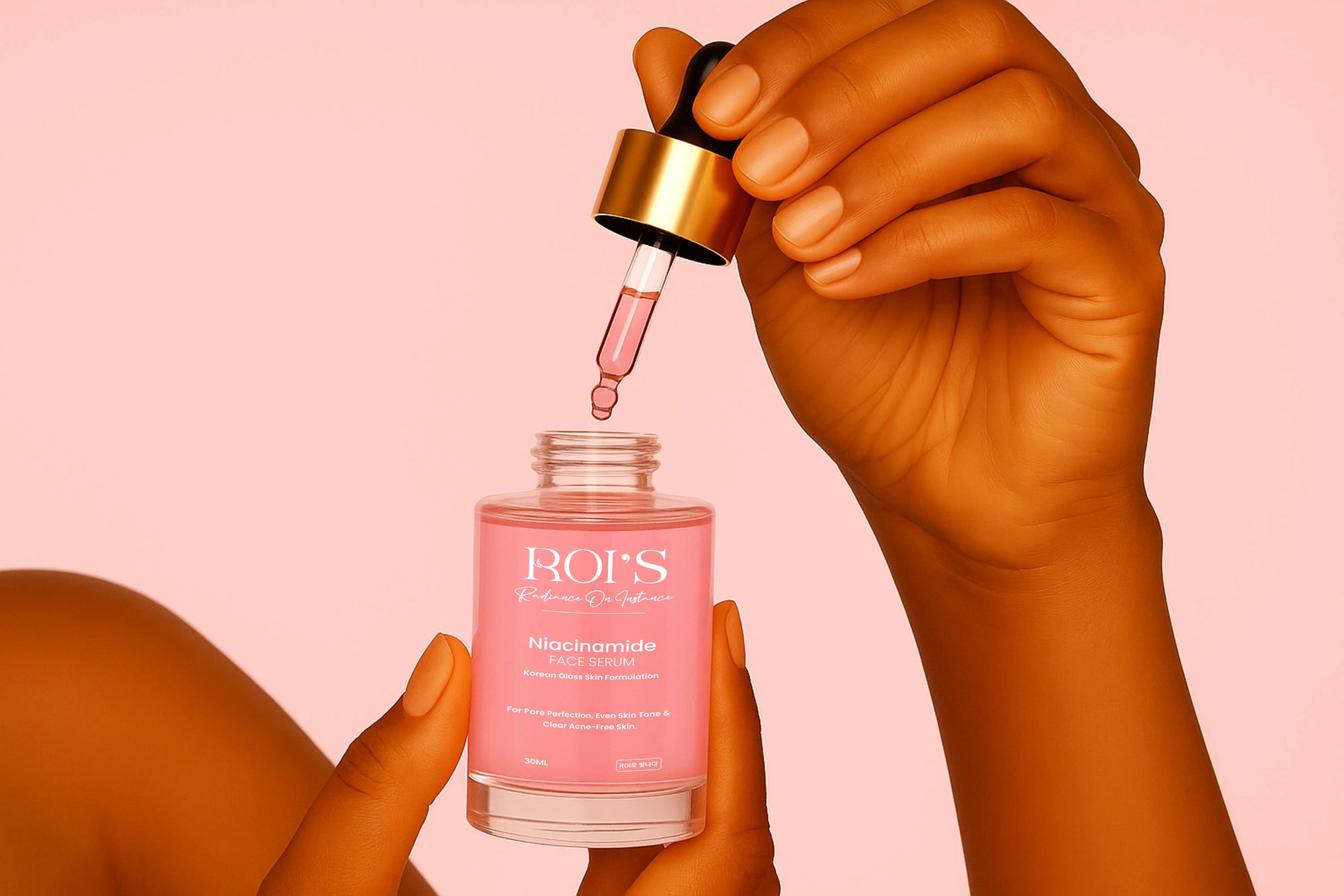 10% Niacinamide Serum - Korean Clinical Pore Refining Treatment ROI Cosmetics