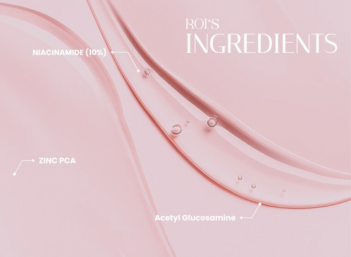 10% Niacinamide Serum - Korean Clinical Pore Refining Treatment ROI Cosmetics
