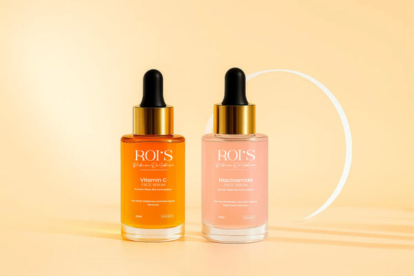 Vitamin C Serum + Niacinamide Serum Duo - ROI SKINCARE