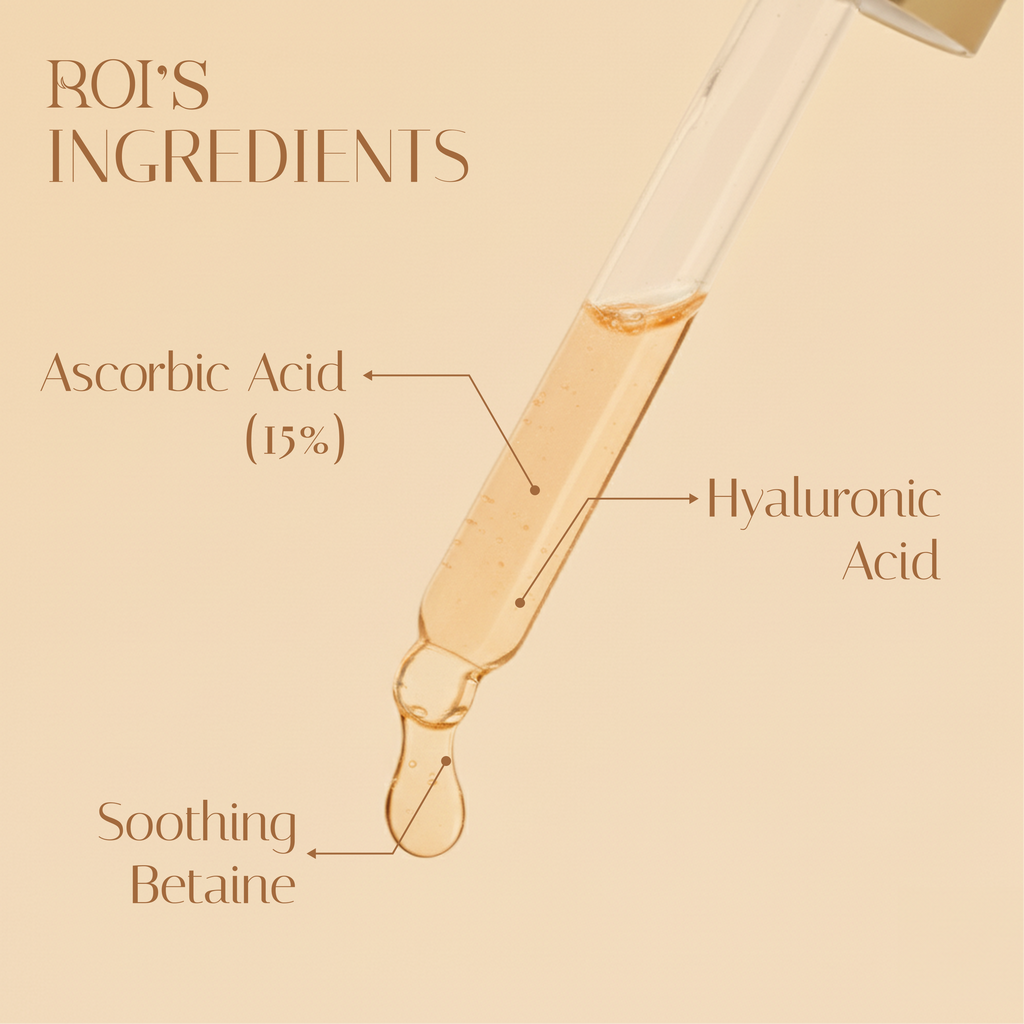 15% Vitamin C Serum - Korean Clinical Brightening Treatment - ROI'S SKINCARE