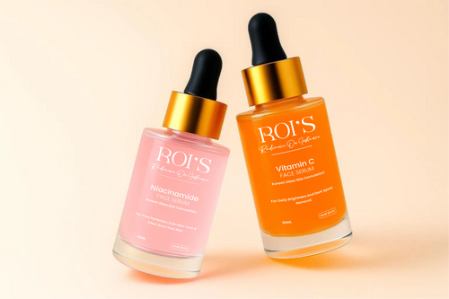 Vitamin C Serum + Niacinamide Serum Duo ROI Cosmetics